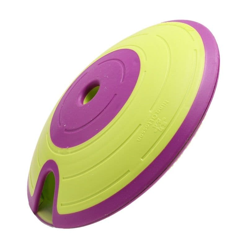 image-Mysterious Flying Saucer Spilled Food Pet Slow Food Spilled Ball Toy