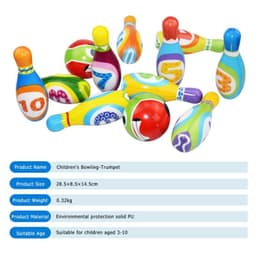 image-Toy Bowling Balls Game board Mini Desktop Frog Bowling Toys Kits Portable Indoor Education parent-child interaction Table Game