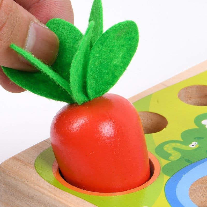 image-Children's Wooden Magnetic Fishing Educational Toy