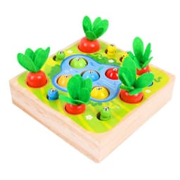 image-Children's Wooden Magnetic Fishing Educational Toy