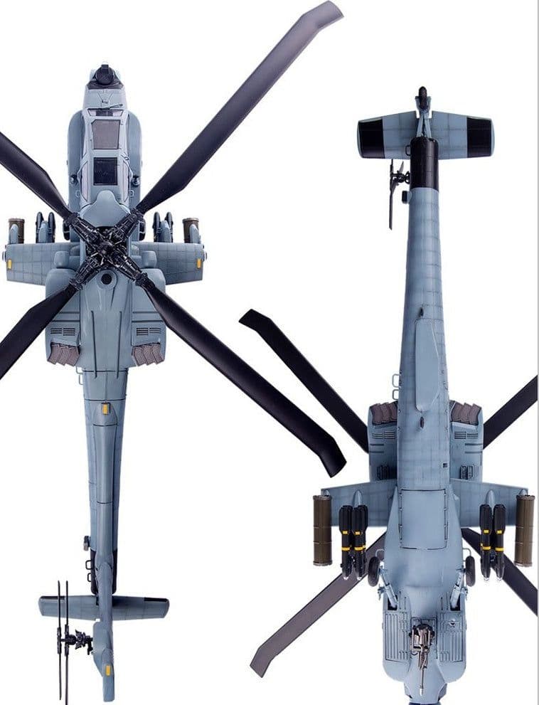 image-The Amide-12129 1/35 AH-64A Helicopter "South Carolina" Assembled