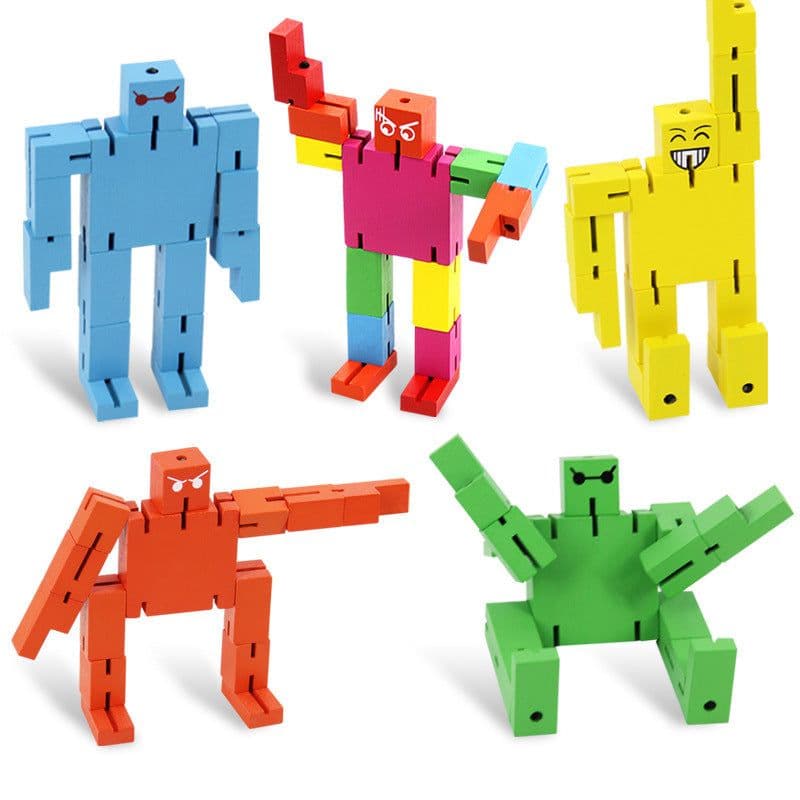 image-Assembled Wooden Children's Educational Toys
