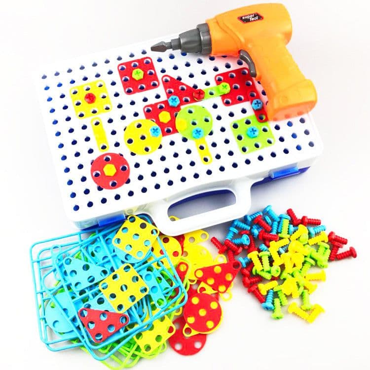 image-Children's Educational Toys Hands-on toy Accessories Electric Drill