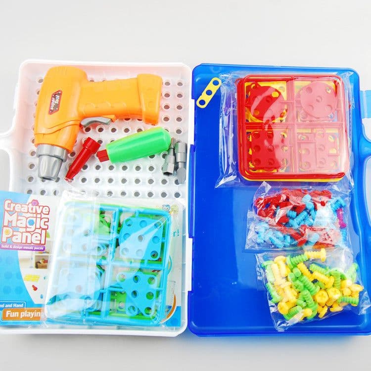 image-Children's Educational Toys Hands-on toy Accessories Electric Drill