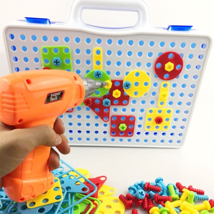 image-Children's Educational Toys Hands-on toy Accessories Electric Drill