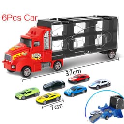 image-Sliding Alloy Children's Toy Container Truck Model