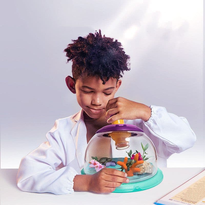 image-Scientific Outdoor Toys Plant Insect Biology Study Tool Set Cute Nature Observation Exploration Toy for Children