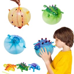 image-TPR Inflatable Animal Decompression Blowing Dinosaur Bobo Ball
