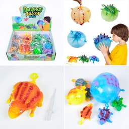 image-TPR Inflatable Animal Decompression Blowing Dinosaur Bobo Ball