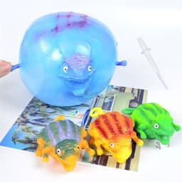image-TPR Inflatable Animal Decompression Blowing Dinosaur Bobo Ball