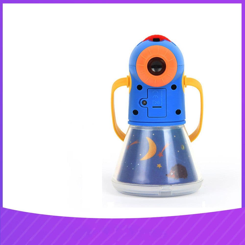 image-Children's Toy Storybook Torch Projector Kaleidoscope Sky Handrail Galaxy Night Light Up Cartoon Baby Toys Kids Educational Toys