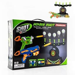 image-Shooting Targets For Guns Shooting Game Glow In The Dark Floating Ball Target Practice Toys For Kids Boys Hover Shot 1 Blaster Toy Gun 10 Soft Foam Balls 3 Darts Gift,Amazon Platform Banned