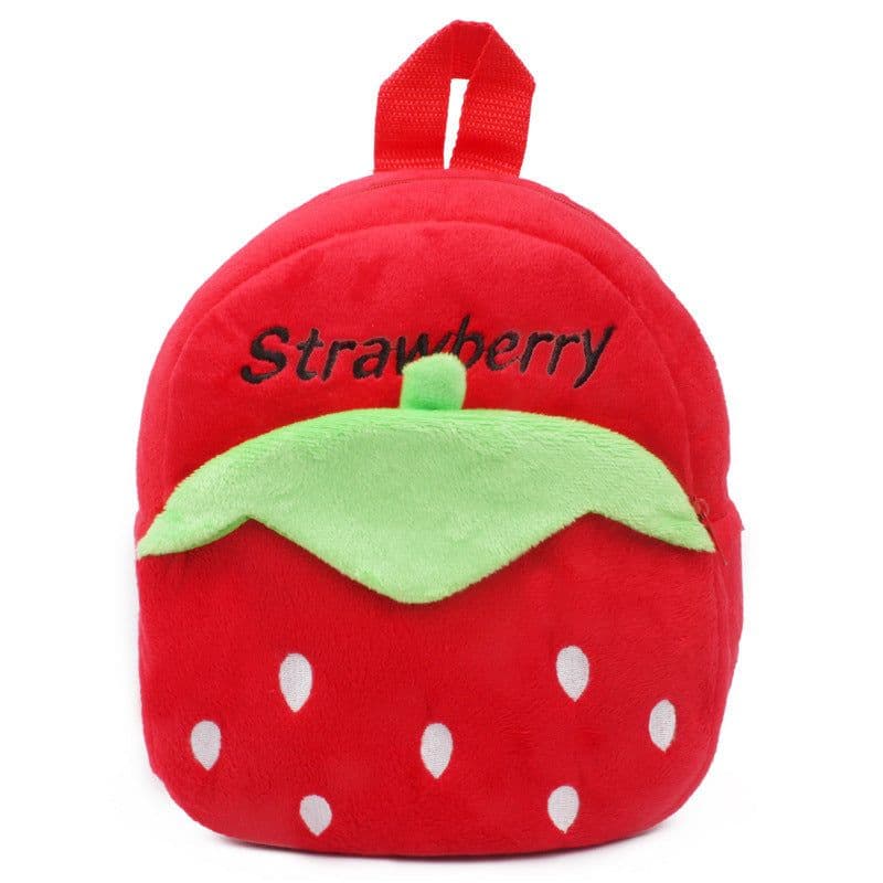 image-Lovable 1-2 year old boys and girls small books to prevent loss of cartoon Plush bag baby traction rope one piece
