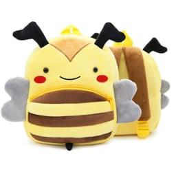 image-Cute Plush Backpacks Kindergarten Cartoon School Bags Children Animal Toys Bag