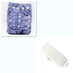 image-Swim Diaper Wear for Baby Reusable Toddler Baby Swimsuit Adjustable Infant Boy Girl Swimwear