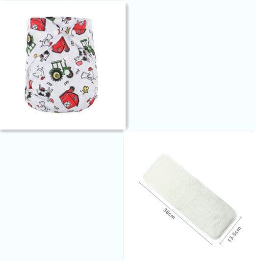 image-Swim Diaper Wear for Baby Reusable Toddler Baby Swimsuit Adjustable Infant Boy Girl Swimwear