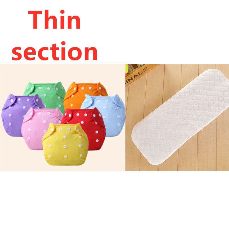 image-Increase diaper pants washable diapers can adjust the baby can pull pants pants waterproof waterproof diapers pants