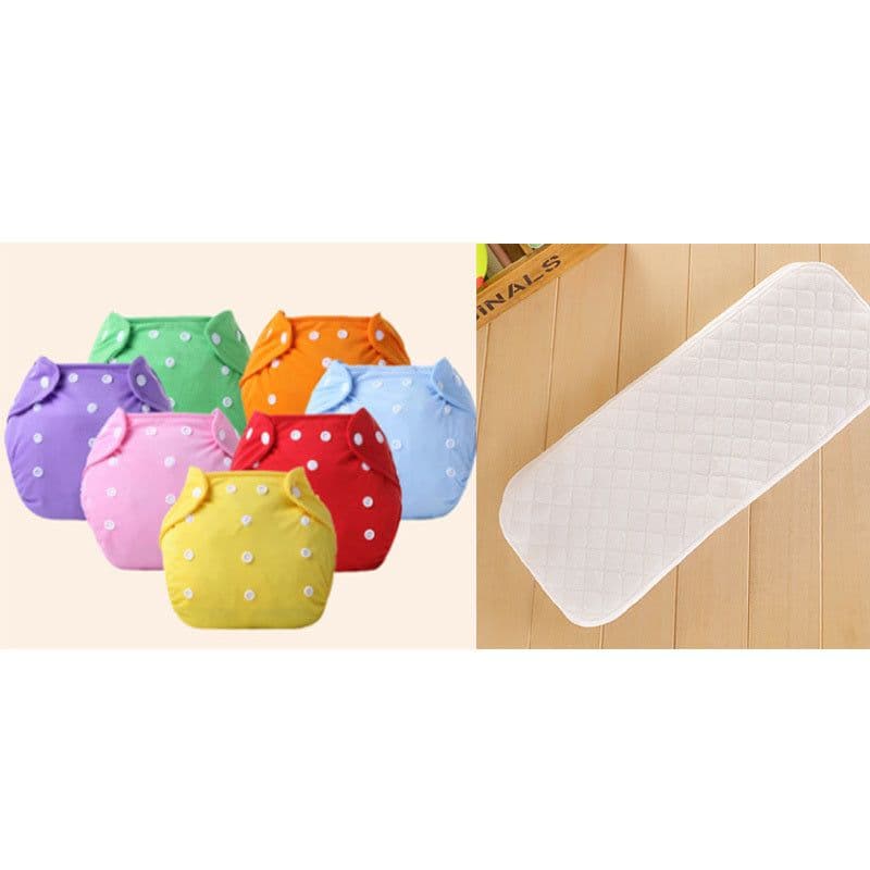 image-Increase diaper pants washable diapers can adjust the baby can pull pants pants waterproof waterproof diapers pants
