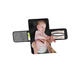 image-Baby Portable Foldable Washable Compact Travel Nappy Diaper Changing Mat Waterproof Baby Floor Mat Change Play Mat & Storage Bag