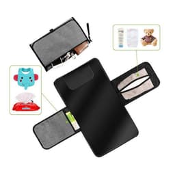 image-Baby Portable Foldable Washable Compact Travel Nappy Diaper Changing Mat Waterproof Baby Floor Mat Change Play Mat & Storage Bag