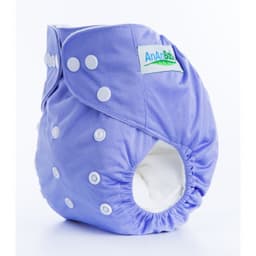 image-Solid color leak-proof baby diaper pants