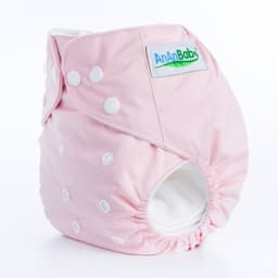 image-Solid color leak-proof baby diaper pants