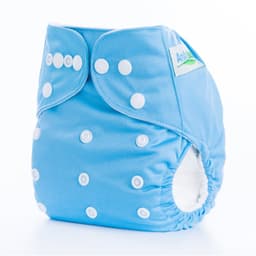 image-Solid color leak-proof baby diaper pants