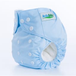 image-Solid color leak-proof baby diaper pants