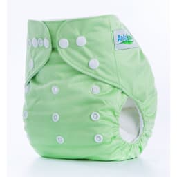 image-Solid color leak-proof baby diaper pants