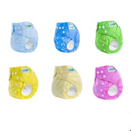 image-Solid color leak-proof baby diaper pants