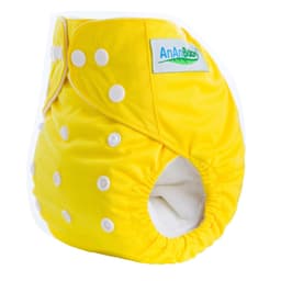 image-Solid color leak-proof baby diaper pants