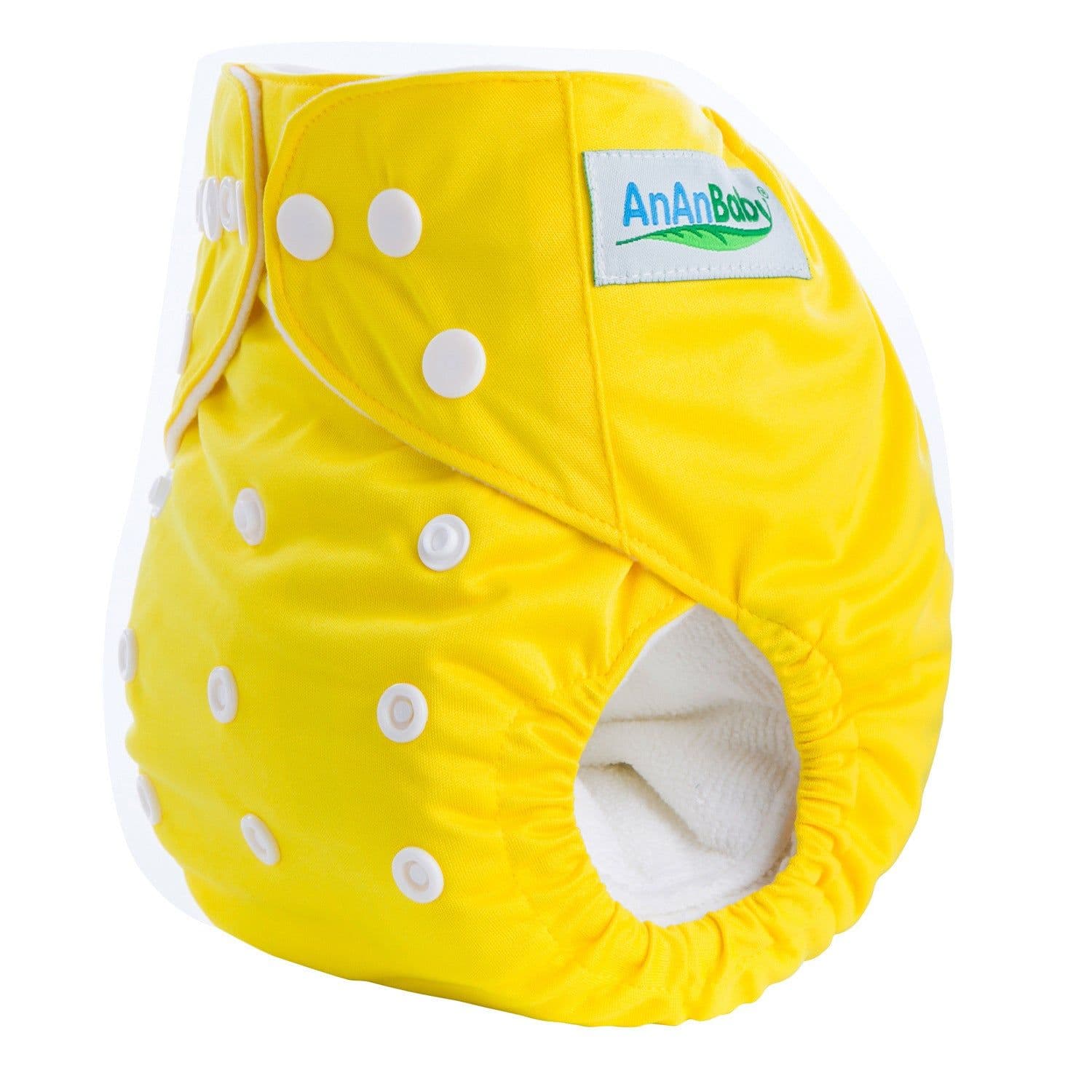 image-Solid color leak-proof baby diaper pants