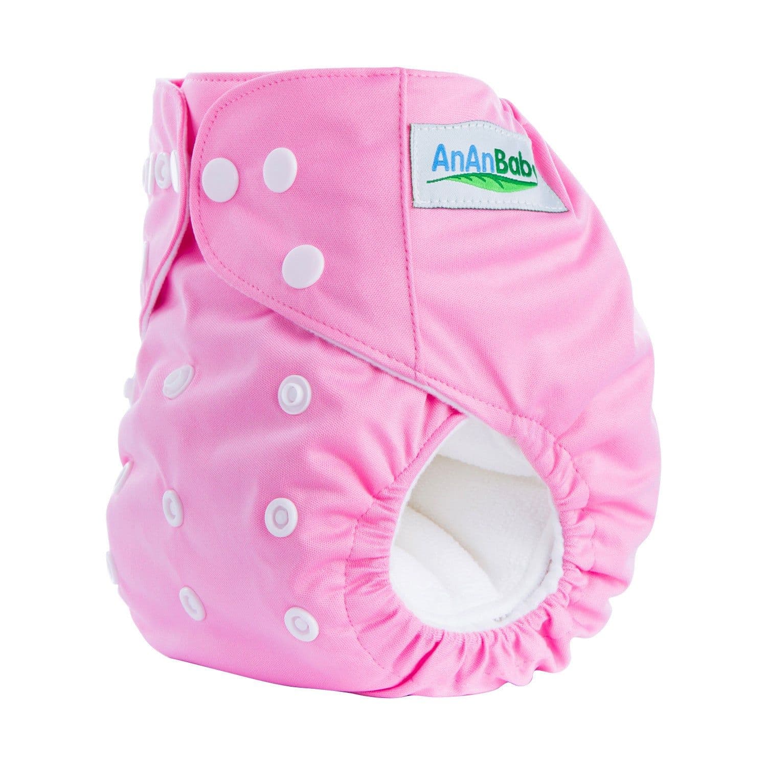image-Solid color leak-proof baby diaper pants