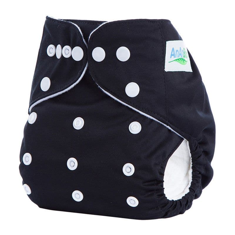 image-Solid color leak-proof baby diaper pants