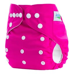 image-Solid color leak-proof baby diaper pants