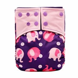 image-New square head bamboo charcoal fiber cloth diapers