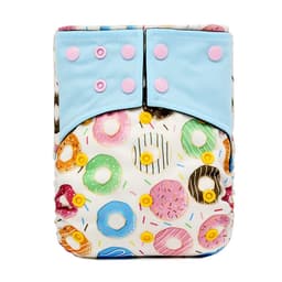 image-New square head bamboo charcoal fiber cloth diapers