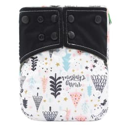 image-Baby washable leak-proof bamboo charcoal pocket cloth diapers