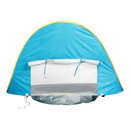 image-Baby Beach Tent Kids Outdoor Camping Easy Fold Up Waterproof Up Sun Awning Tent UV-protecting