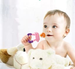 image-New Baby Silicone Pacifier, Encapsulated To Soothe Complementary Food Feeding Artifact