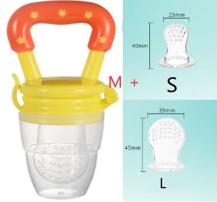 image-New Baby Silicone Pacifier, Encapsulated To Soothe Complementary Food Feeding Artifact
