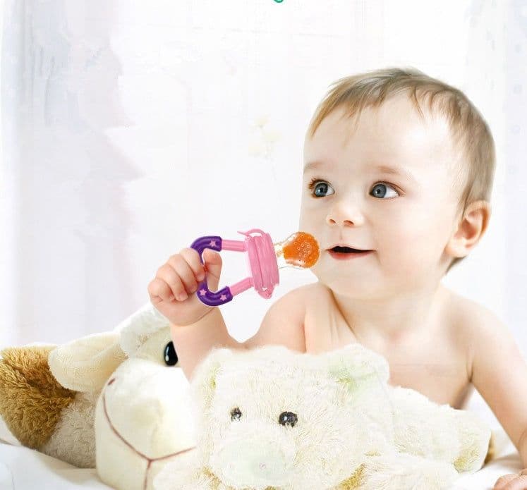 image-New Baby Silicone Pacifier, Encapsulated To Soothe Complementary Food Feeding Artifact