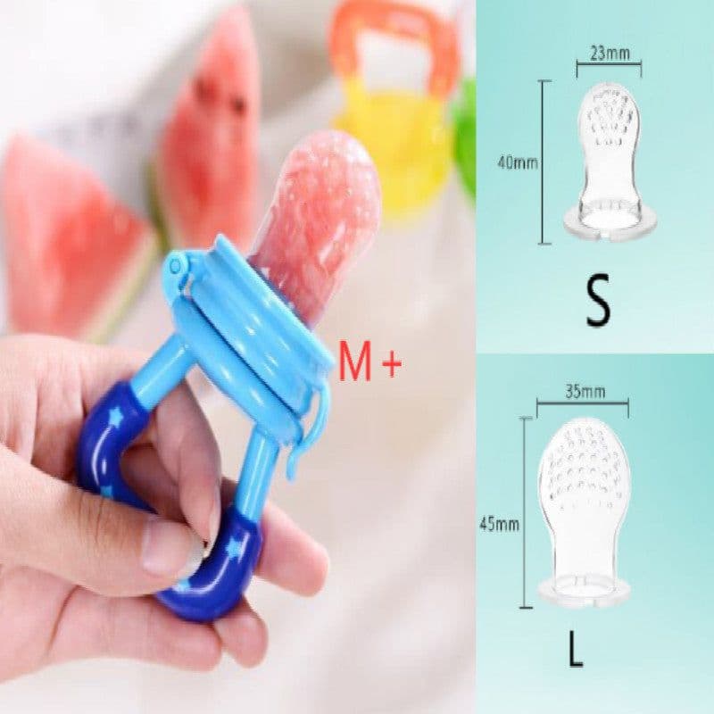 image-New Baby Silicone Pacifier, Encapsulated To Soothe Complementary Food Feeding Artifact