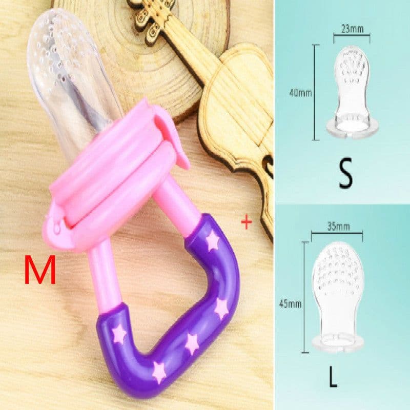 image-New Baby Silicone Pacifier, Encapsulated To Soothe Complementary Food Feeding Artifact