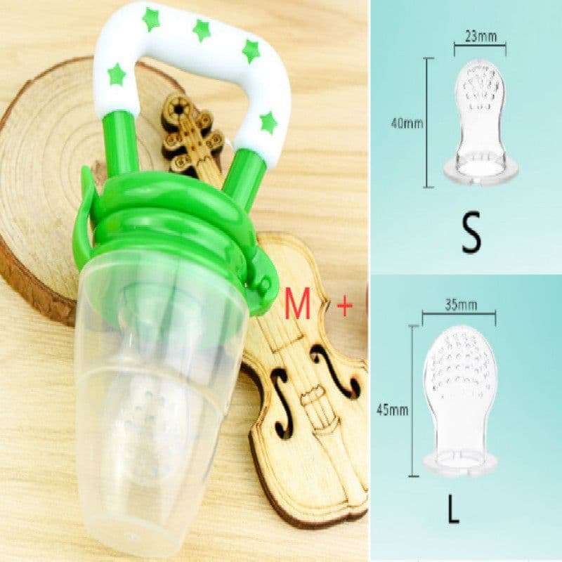 image-New Baby Silicone Pacifier, Encapsulated To Soothe Complementary Food Feeding Artifact
