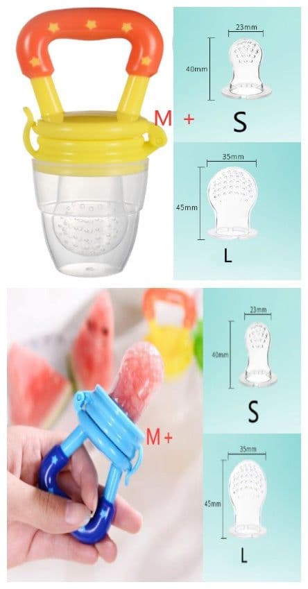 image-New Baby Silicone Pacifier, Encapsulated To Soothe Complementary Food Feeding Artifact