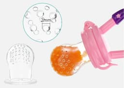 image-New Baby Silicone Pacifier, Encapsulated To Soothe Complementary Food Feeding Artifact