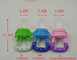 image-New Baby Silicone Pacifier, Encapsulated To Soothe Complementary Food Feeding Artifact