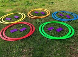 image-The kindergarten indoor games and the training of children's outdoor sports equipment equipment hopscotch hopscotch