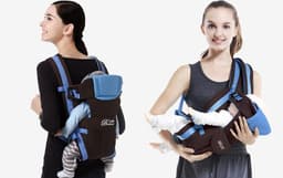 image-Double Shoulder Baby Carriers Mother and Child Travel Supplies